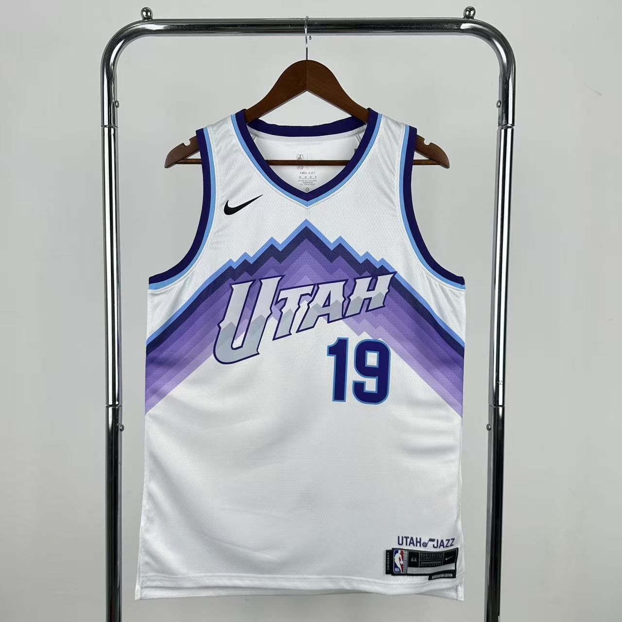 Men Utah Jazz #19 Bailey White Nike Seasons 2026 NBA Jersey
